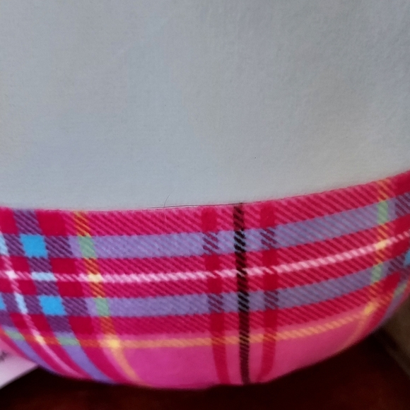 Squishmallows Sanrio Hello Kitty Pink Bow Plaid Plush Doll Tags 7 Inches 2023 - Picture 5 of 10